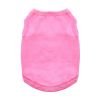 100% Cotton Dog Tanks - Carnation Pink