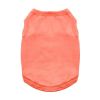 100% Cotton Dog Tanks - Coral