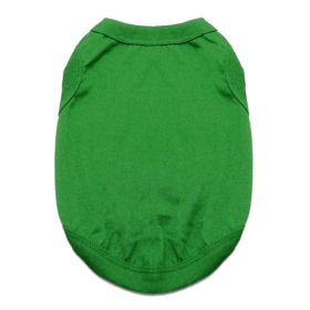 100% Cotton Dog Tanks - Emerald Green (size: X-Large)