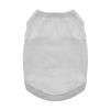 100% Cotton Dog Tanks - Glacier Gray