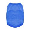 100% Cotton Dog Tanks - Nautical Blue