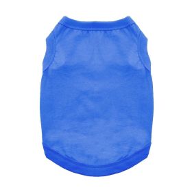 100% Cotton Dog Tanks - Nautical Blue (size: 3X-Large)