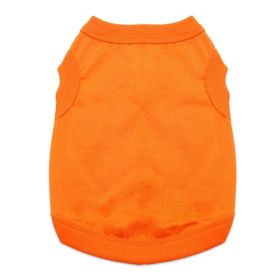 100% Cotton Dog Tanks - Sunset Orange (size: X-Large)