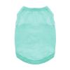 100% Cotton Dog Tanks - Teal