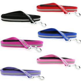 Basic Reflective Dog Leash (Color: Candy Pink)