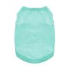 100% Cotton Dog Tanks - Teal