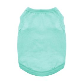 100% Cotton Dog Tanks - Teal (size: medium)
